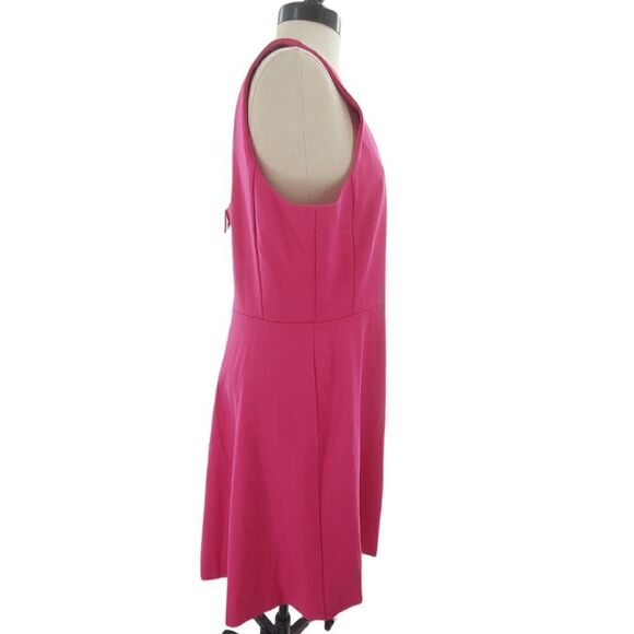 NWT J. Crew dress fuchsia large - Picture 4 of 12